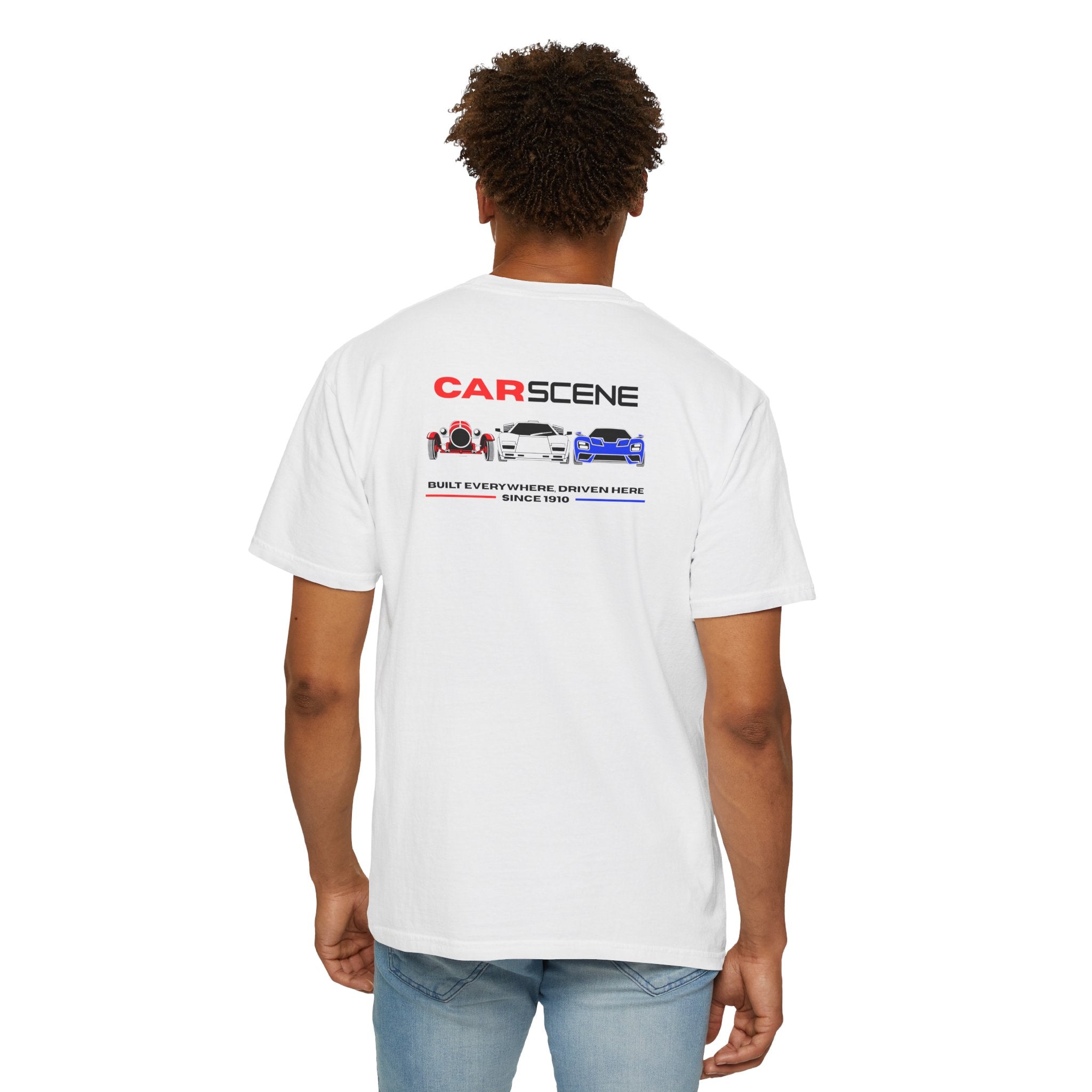 CarScene Heritage Tee - White